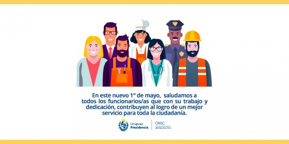 Imagen de trabajadores y trabajadoras