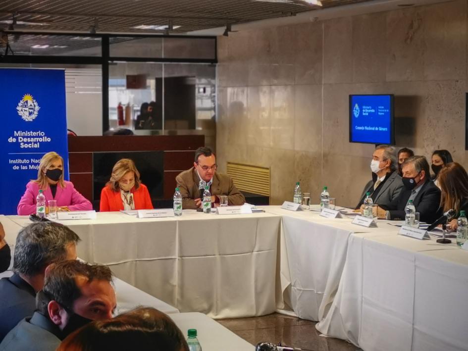 Primera reunión del Consejo Nacional de Género del Instituto Nacional de las Mujeres del período