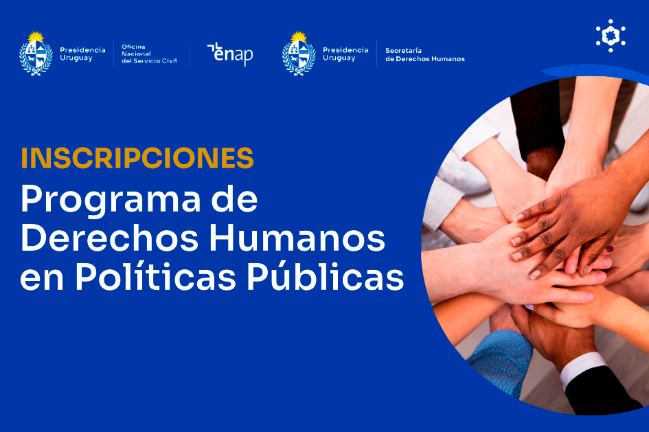 Programa Derechos Humanos en las Políticas Públicas Imagen con manos