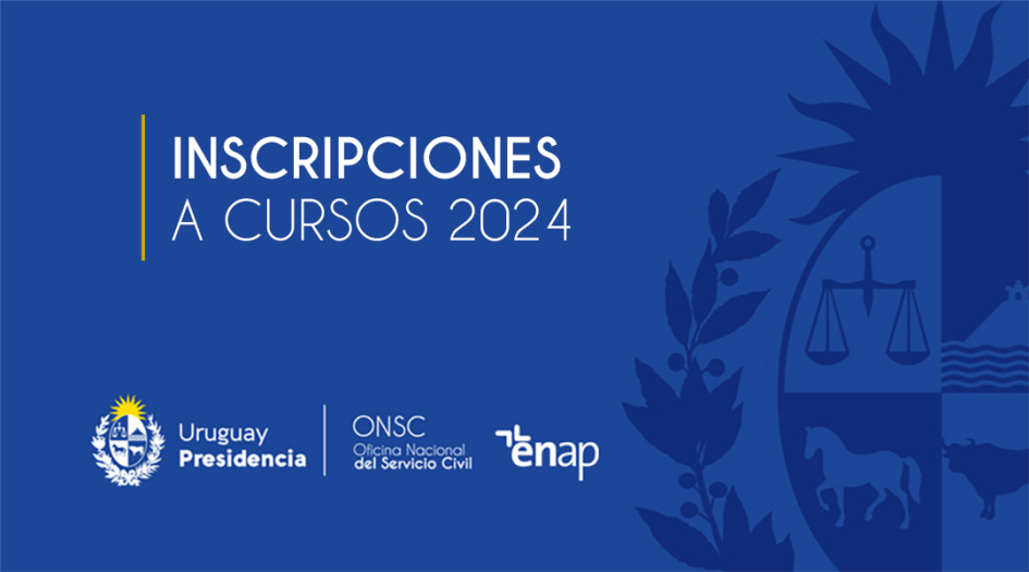 Inscripciones a cursos 2024 Placa