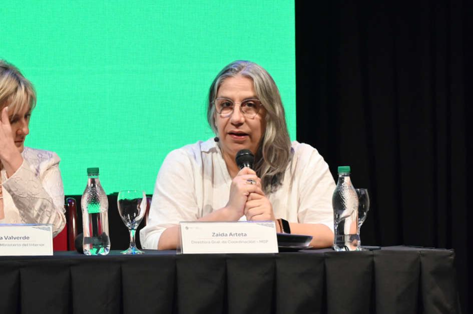 Foto de Zaida Arteta, directora gral. de Coordinación del MSP