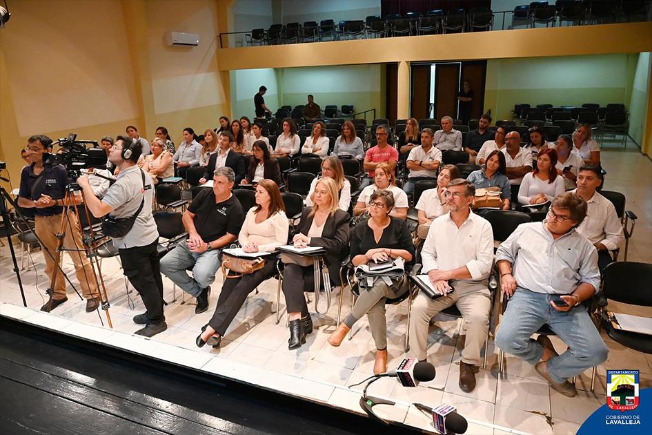 Foto: gentileza de la Intendencia de Lavalleja Público asistente