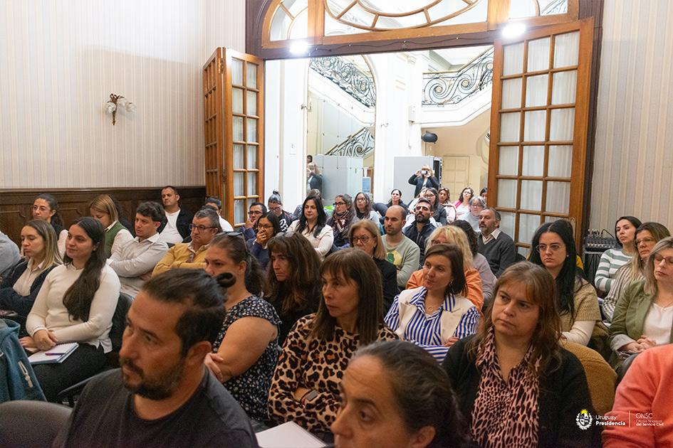 Asistentes al Programa de Fortalecimiento para Montevideo y Canelones Publico asistente