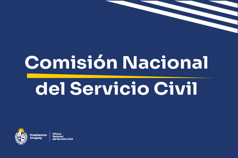 Comisión Nacional del Servicio Civil Placa con el texto "Comisión Nacional del Servicio Civil"