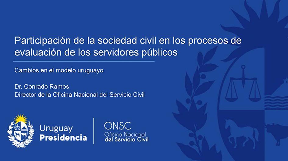 “PARTICIPACIÓN DE LA SOCIEDAD CIVIL EN LOS PROCESOS DE EVALUACIÓN DE LOS SERVIDORES PÚBLICOS” “PARTICIPACIÓN DE LA SOCIEDAD CIVIL EN LOS PROCESOS DE EVALUACIÓN DE LOS SERVIDORES PÚBLICOS”