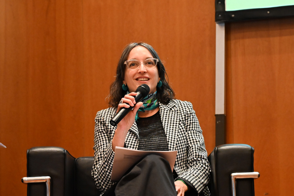 Fernanda Ceni, integrante del Laboratorio y Observatorio de la ONSC Foto de Fernanda Ceni, integrante del Laboratorio y Observatorio de la ONSC