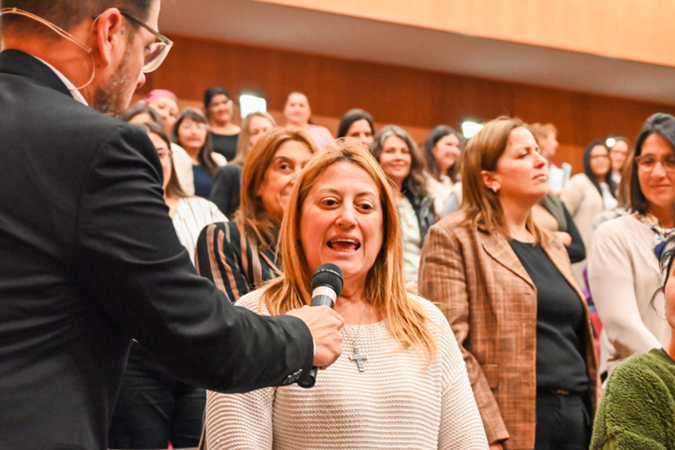 Primeras Jornadas de Salud Mental Foto de una persona participando