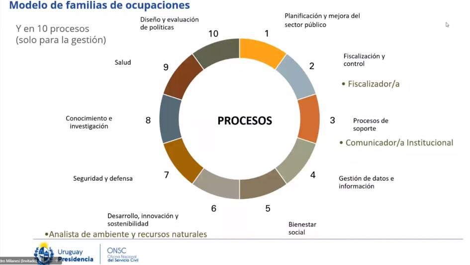 Modelo de familias ocupacionales (procesos)