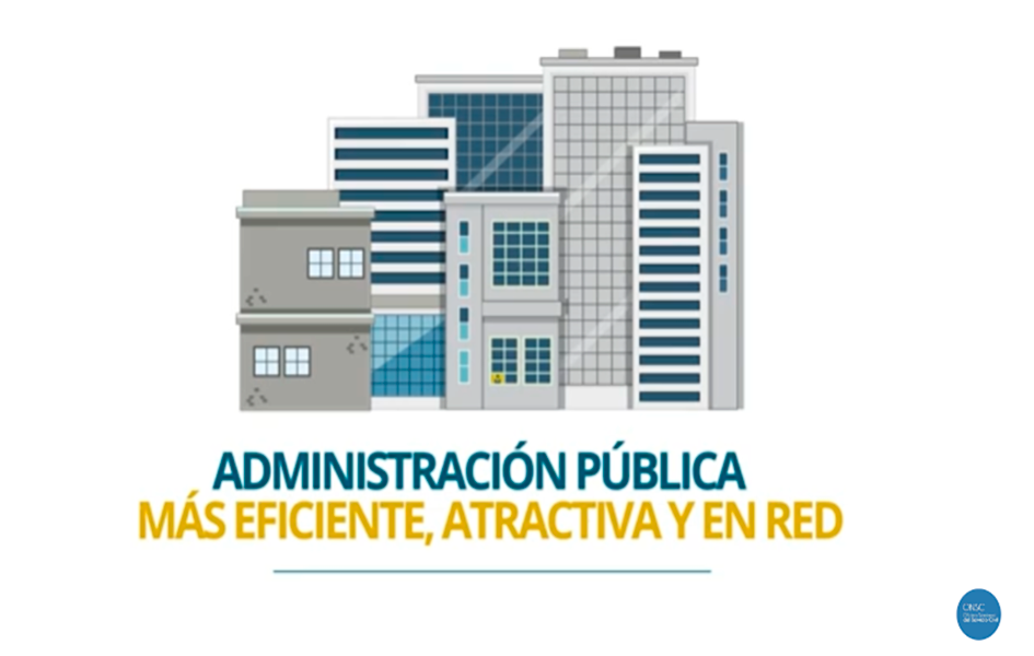 Administración Pública más eficiente, atractiva y en red Imagen de un edificio.