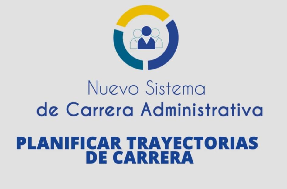 Placa gráfica con el texto "Planificar trayectorias de carrera"