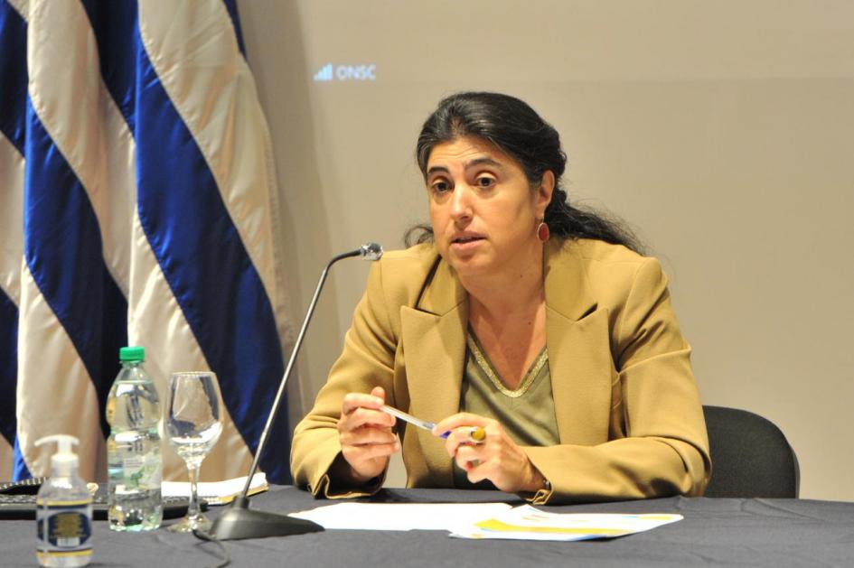 Celia Ortega. Foto: Presidencia de la República