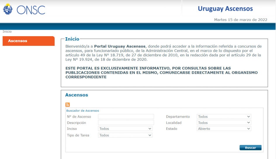 Uruguay Ascensos Imagen del portal