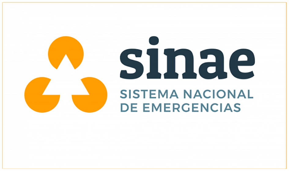 Sistema Nacional de Emergencias Logo del Sinae