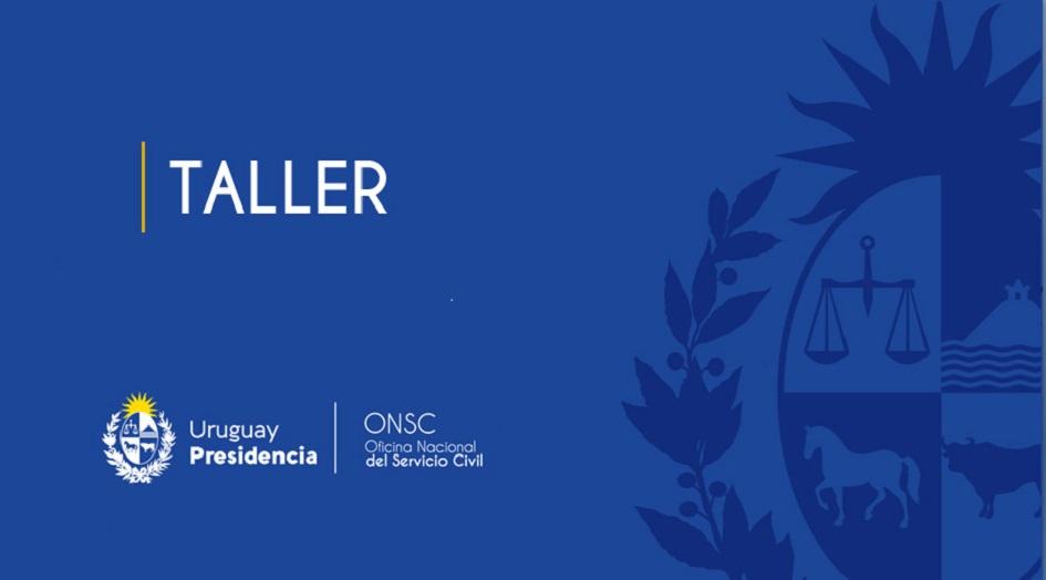 Taller ONSC Placa sobre taller.