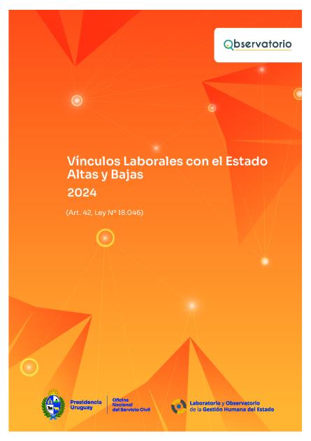 Vínculos Laborales con el Estado Altas y Bajas - 2024 Tapa