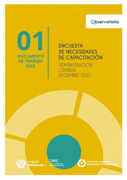 Tapa del Documento de Trabajo Tapa del informe