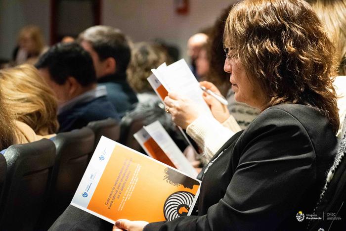 Presentación de la Guía para la implementación de la cuota laboral para afrodescendientes Público asistente al evento