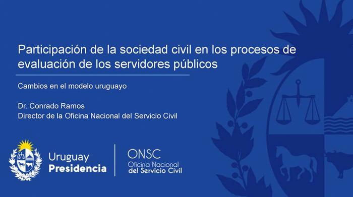 “PARTICIPACIÓN DE LA SOCIEDAD CIVIL EN LOS PROCESOS DE EVALUACIÓN DE LOS SERVIDORES PÚBLICOS” “PARTICIPACIÓN DE LA SOCIEDAD CIVIL EN LOS PROCESOS DE EVALUACIÓN DE LOS SERVIDORES PÚBLICOS”