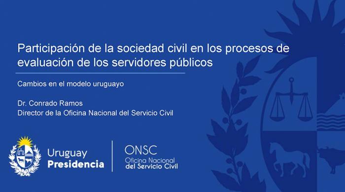 “PARTICIPACIÓN DE LA SOCIEDAD CIVIL EN LOS PROCESOS DE EVALUACIÓN DE LOS SERVIDORES PÚBLICOS”