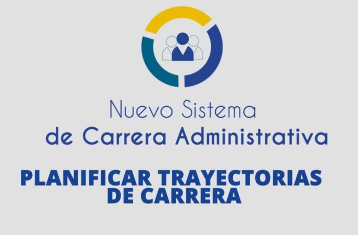 Placa gráfica con el texto "Planificar trayectorias de carrera"