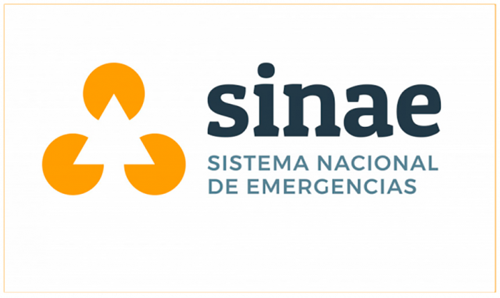 Sistema Nacional de Emergencias Logo del Sinae