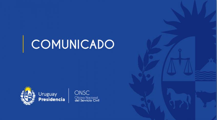 Comunicado 