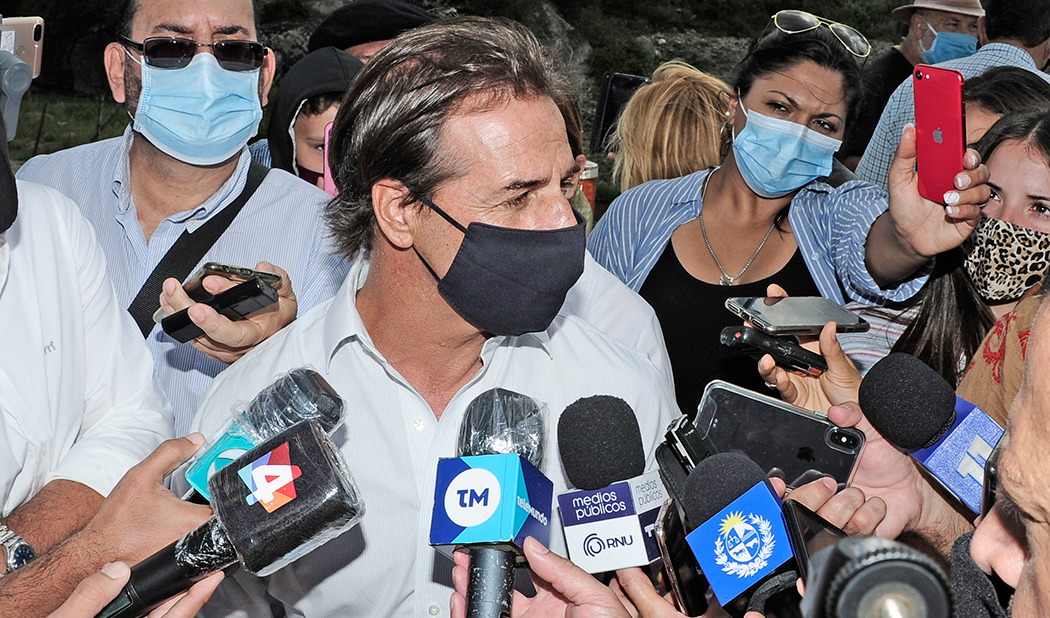 Presidente Lacalle Pou en Soriano Presidente Lacalle Pou en Soriano