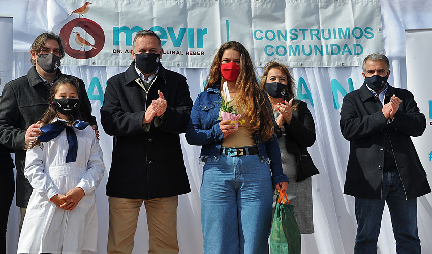 Autoridades de Gobierno y Mevir