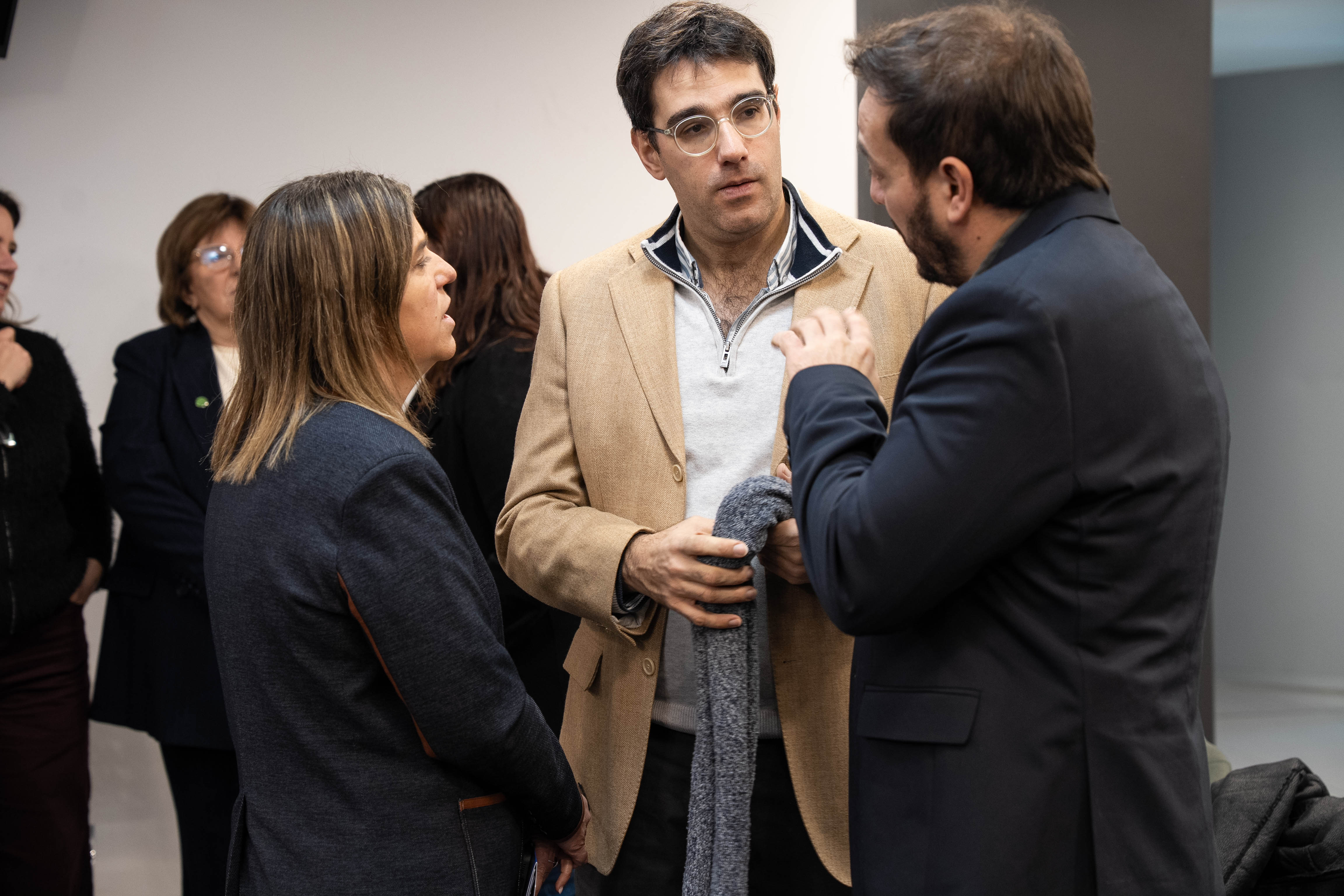 Conferencia de prensa en Torre Ejecutiva