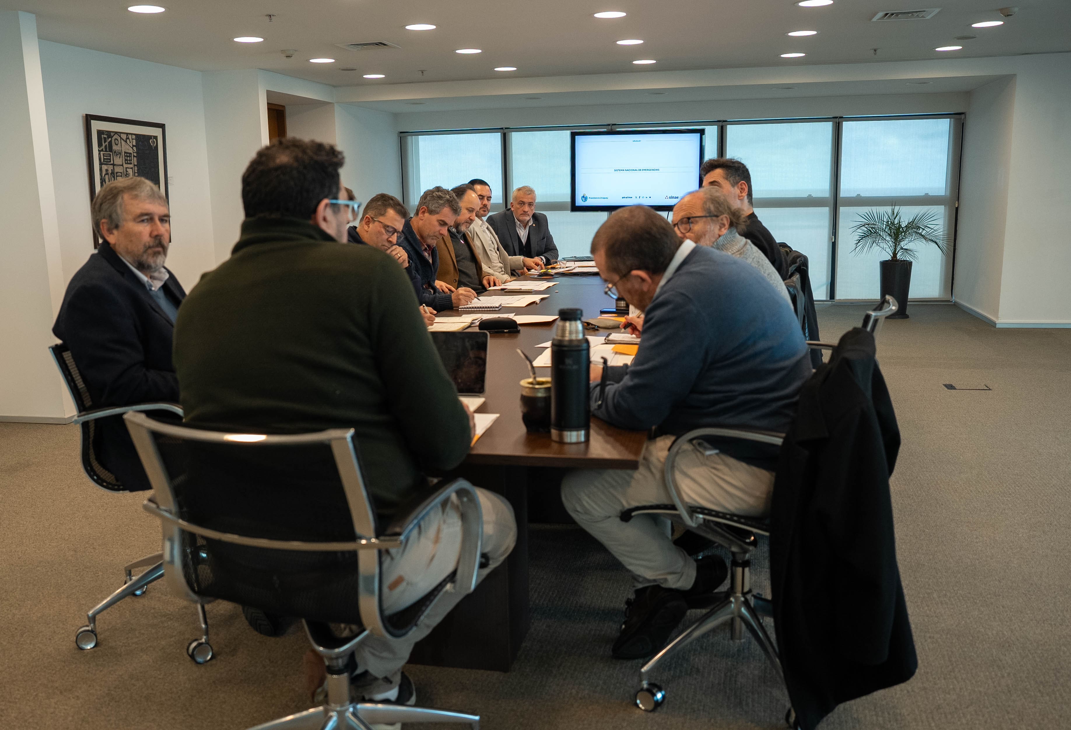 Reunión de la Junta Nacional de Emergencias y Reducción de Riesgos