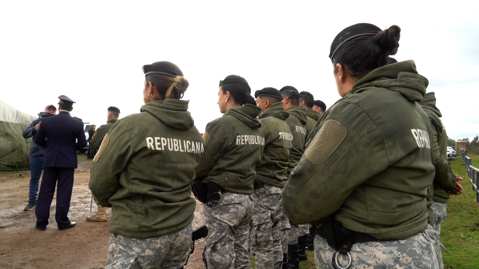 Efectivos del destacamento