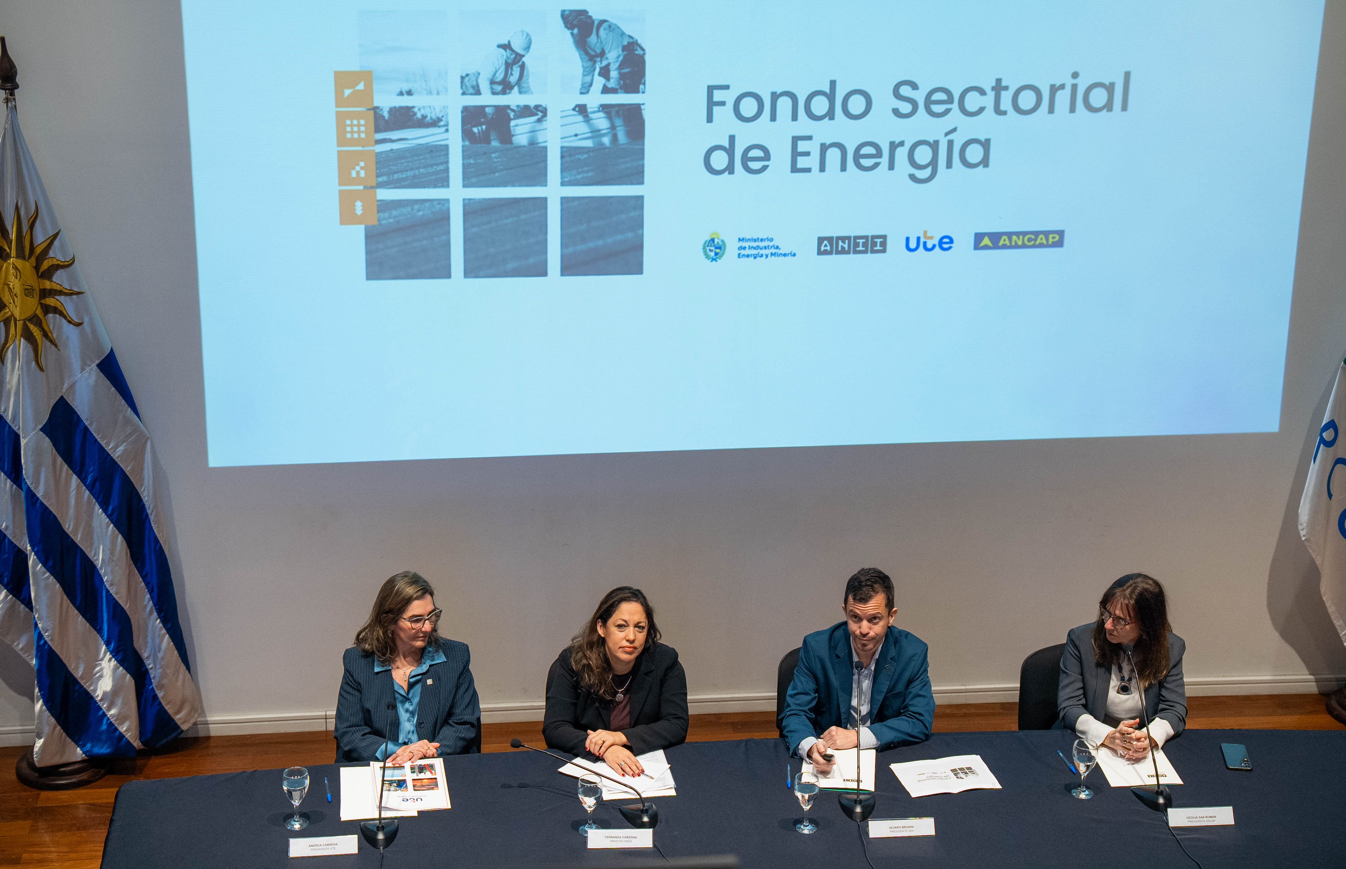 Autoridades en presentación de 18° Fondo Sectorial de Energía