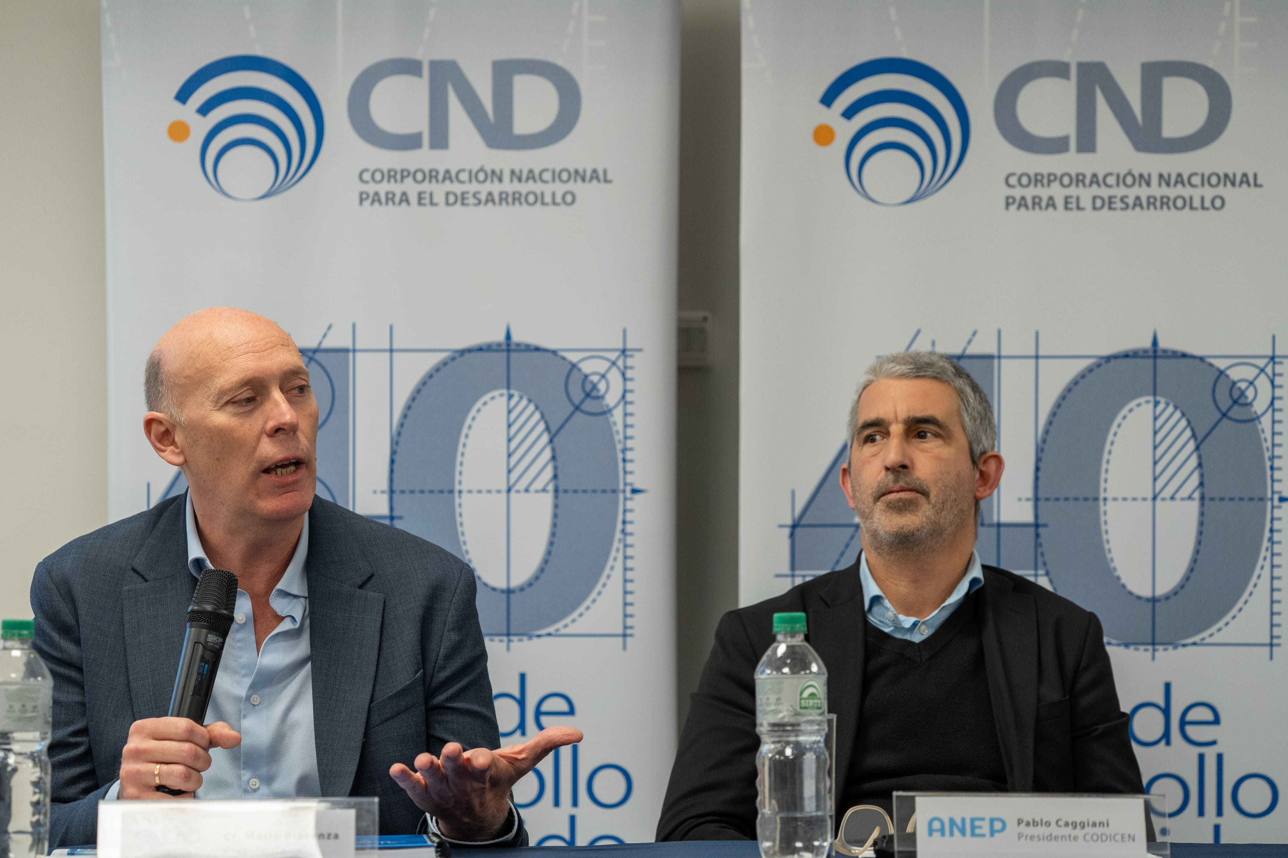 Mario Piacenza y Pablo Caggiani