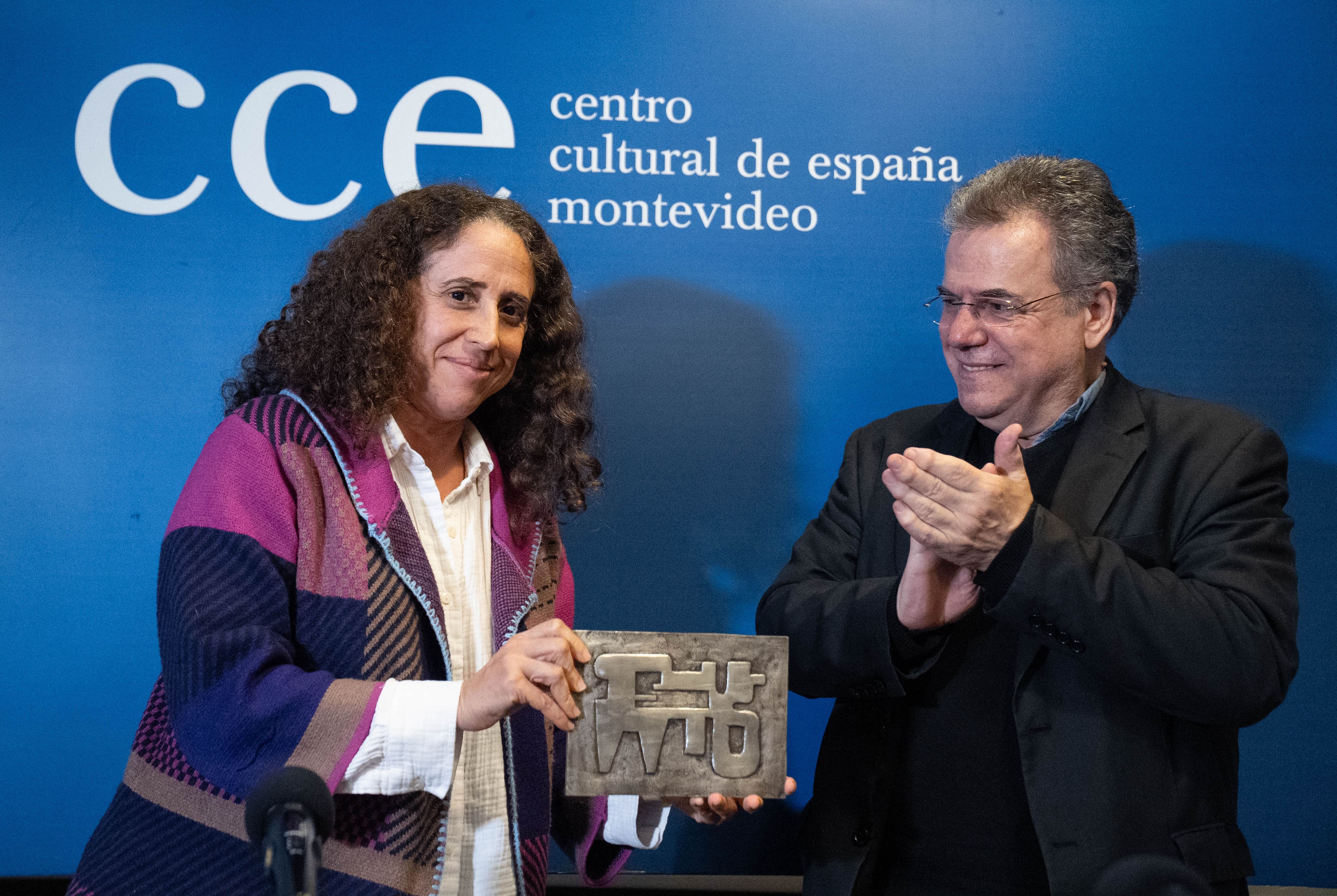Fiorella Haim y Gerardo Caetano