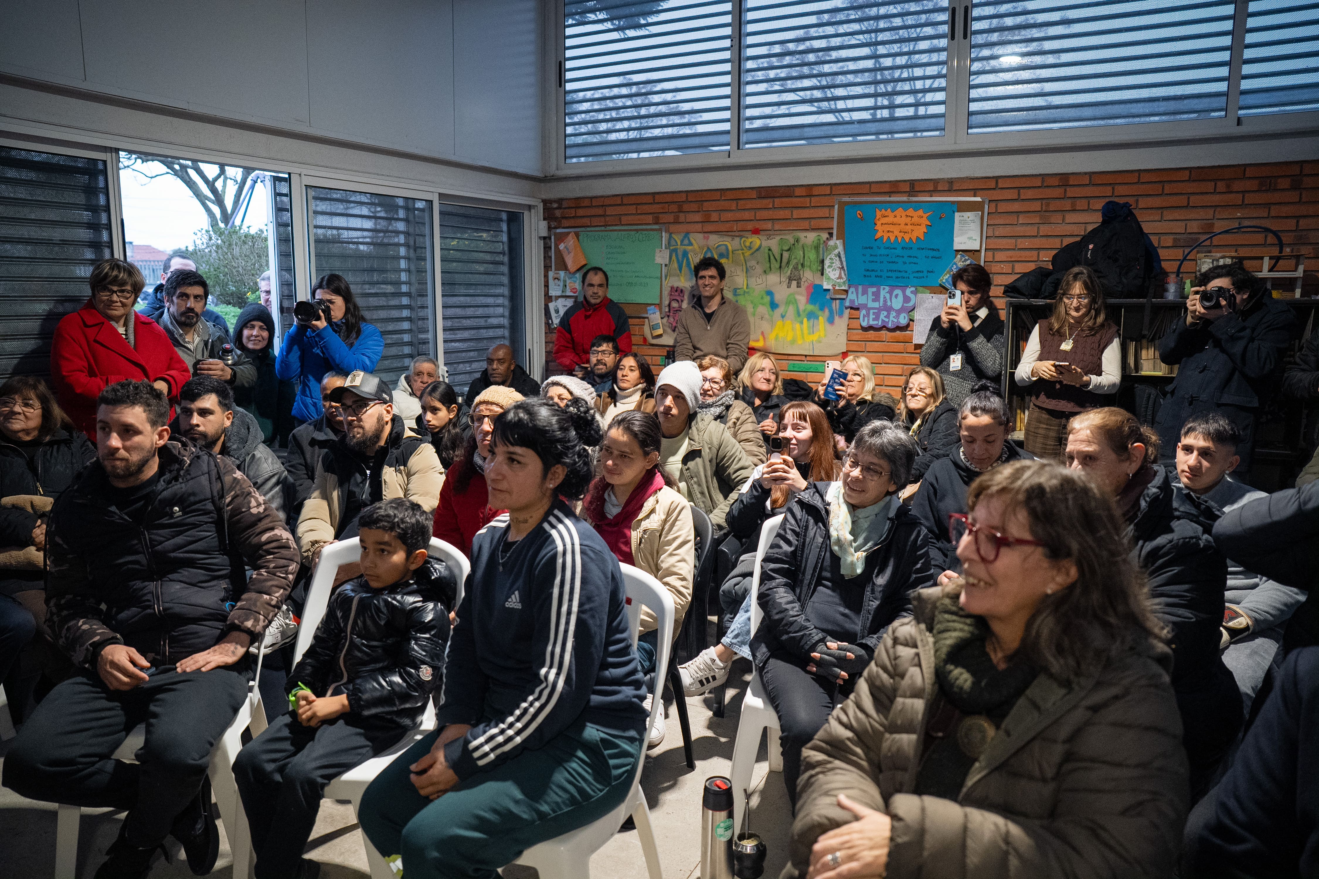 Asistentes a la charla de Gastón Reyno