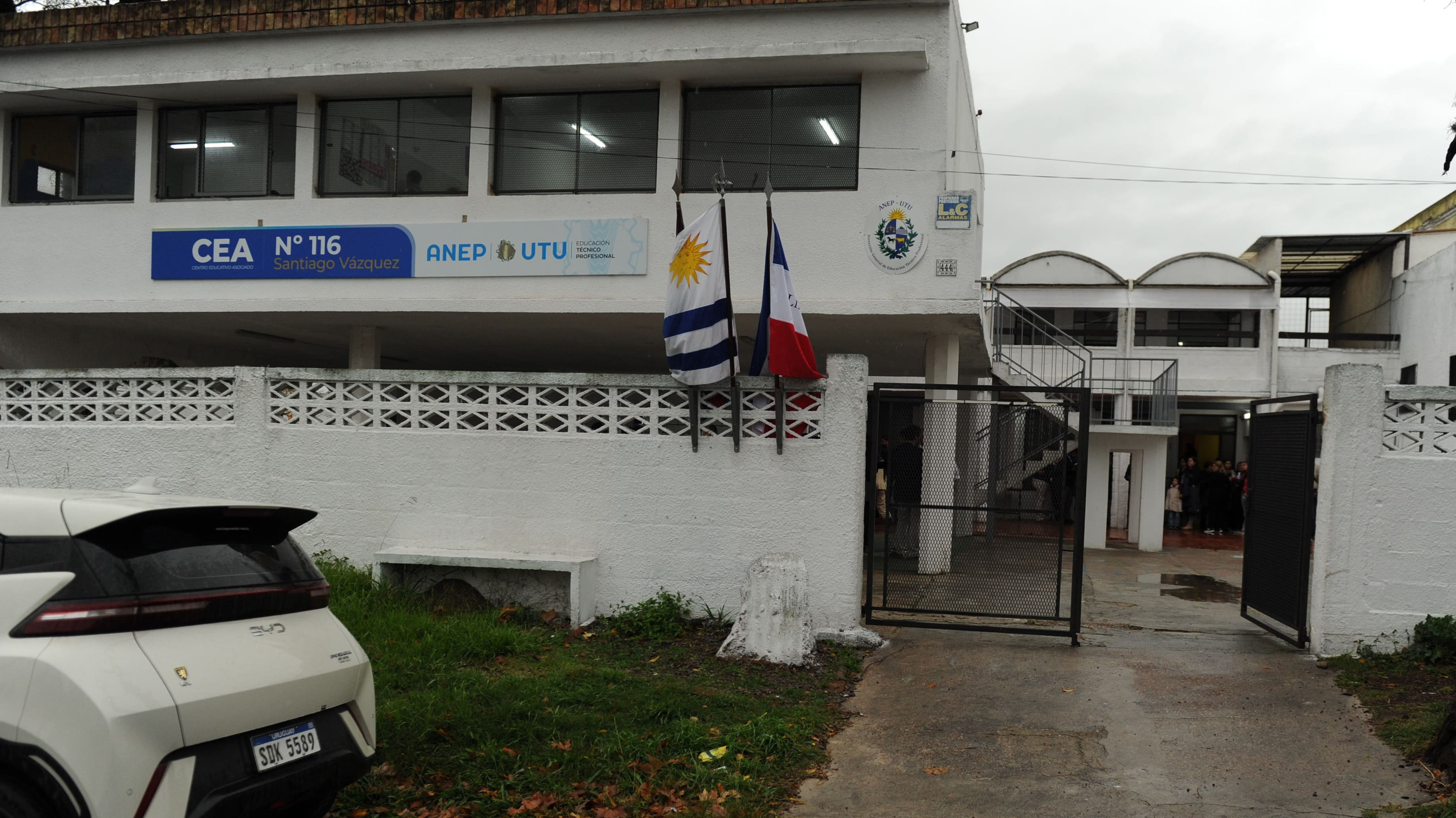 Centro educativo asociado (CEA)&nbsp;n.° 116, en la localidad de Santiago Vázquez, Montevideo