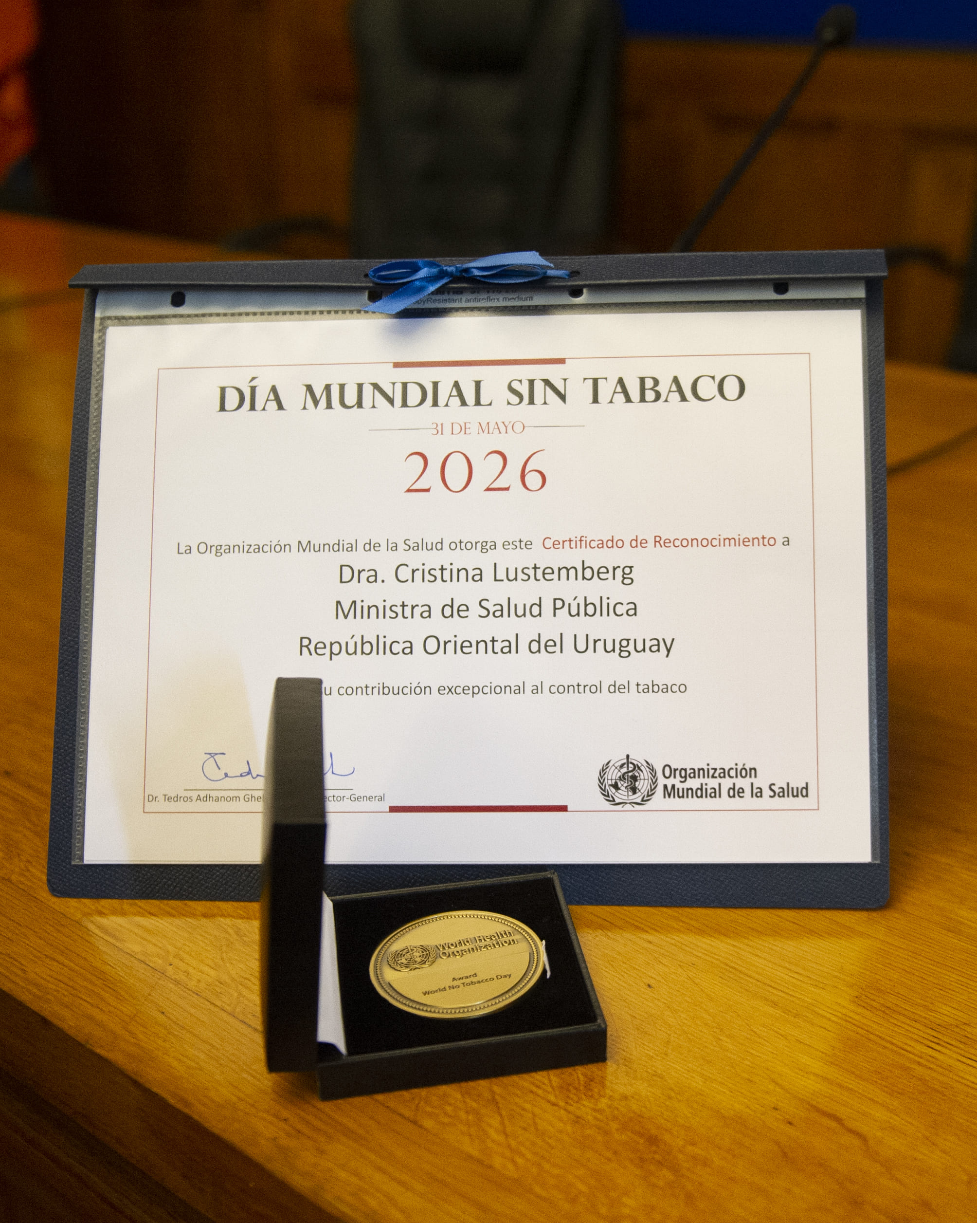 Medalla de la OMS