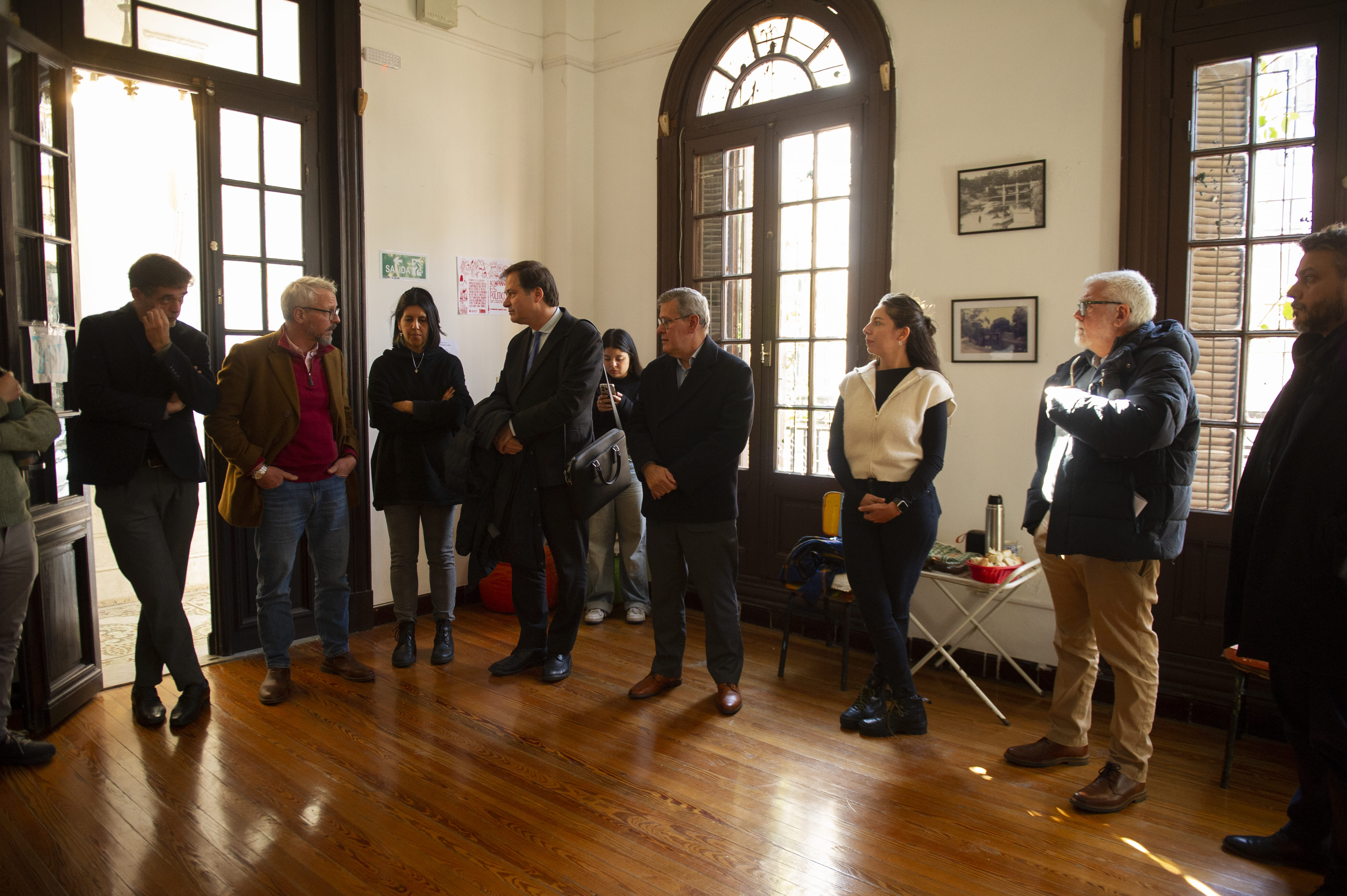 Autoridades en el dispositivo Ciudadela