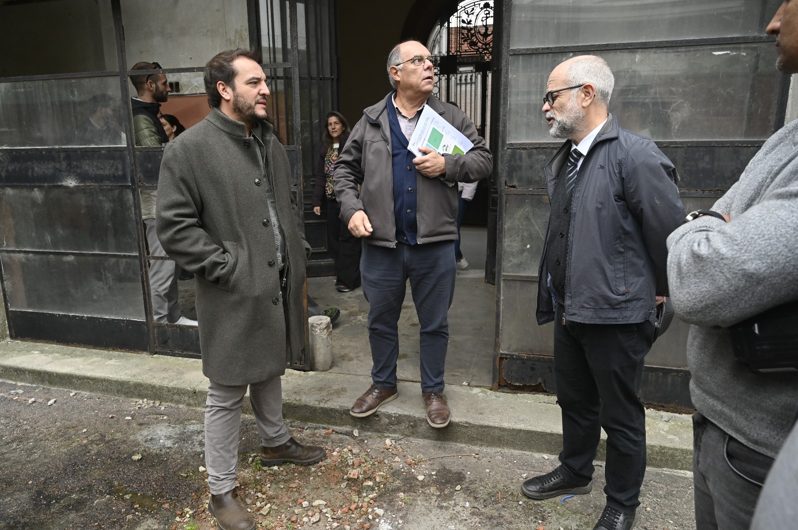 Di Candia y autoridades