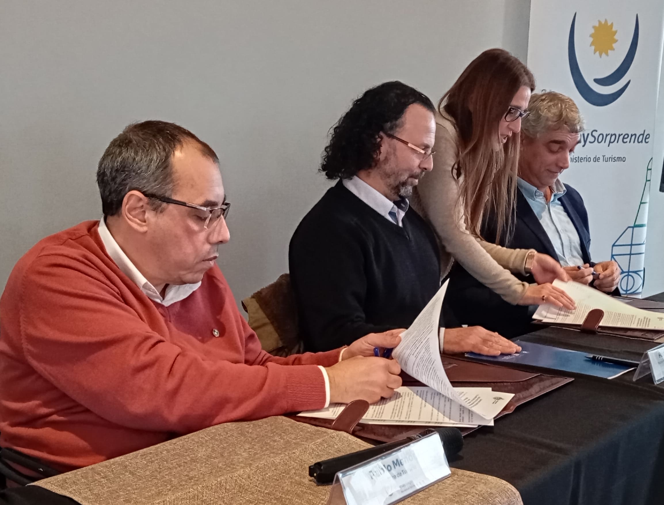 Firma del convenio