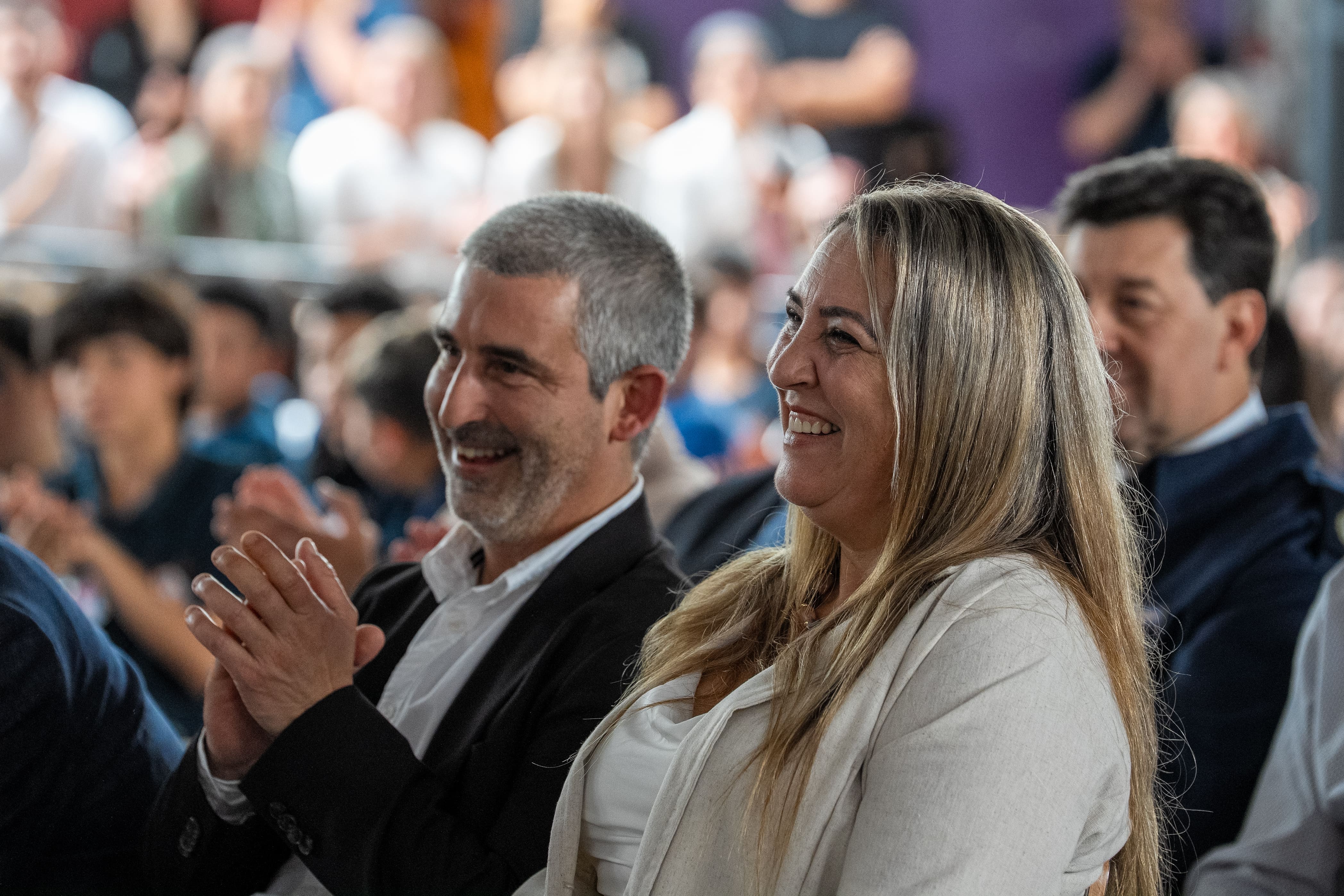 Daniel Caggiani y Gabriela da Silva