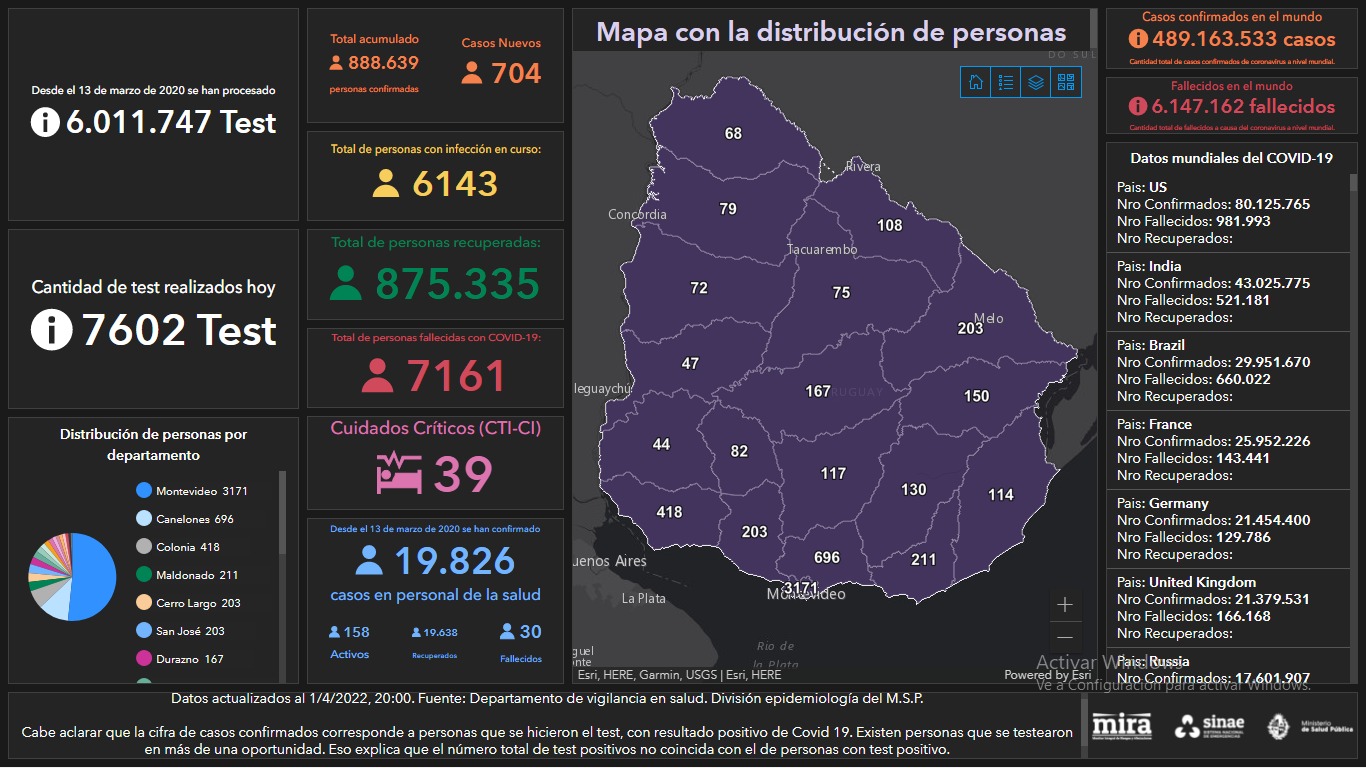 Mapa del Sinae