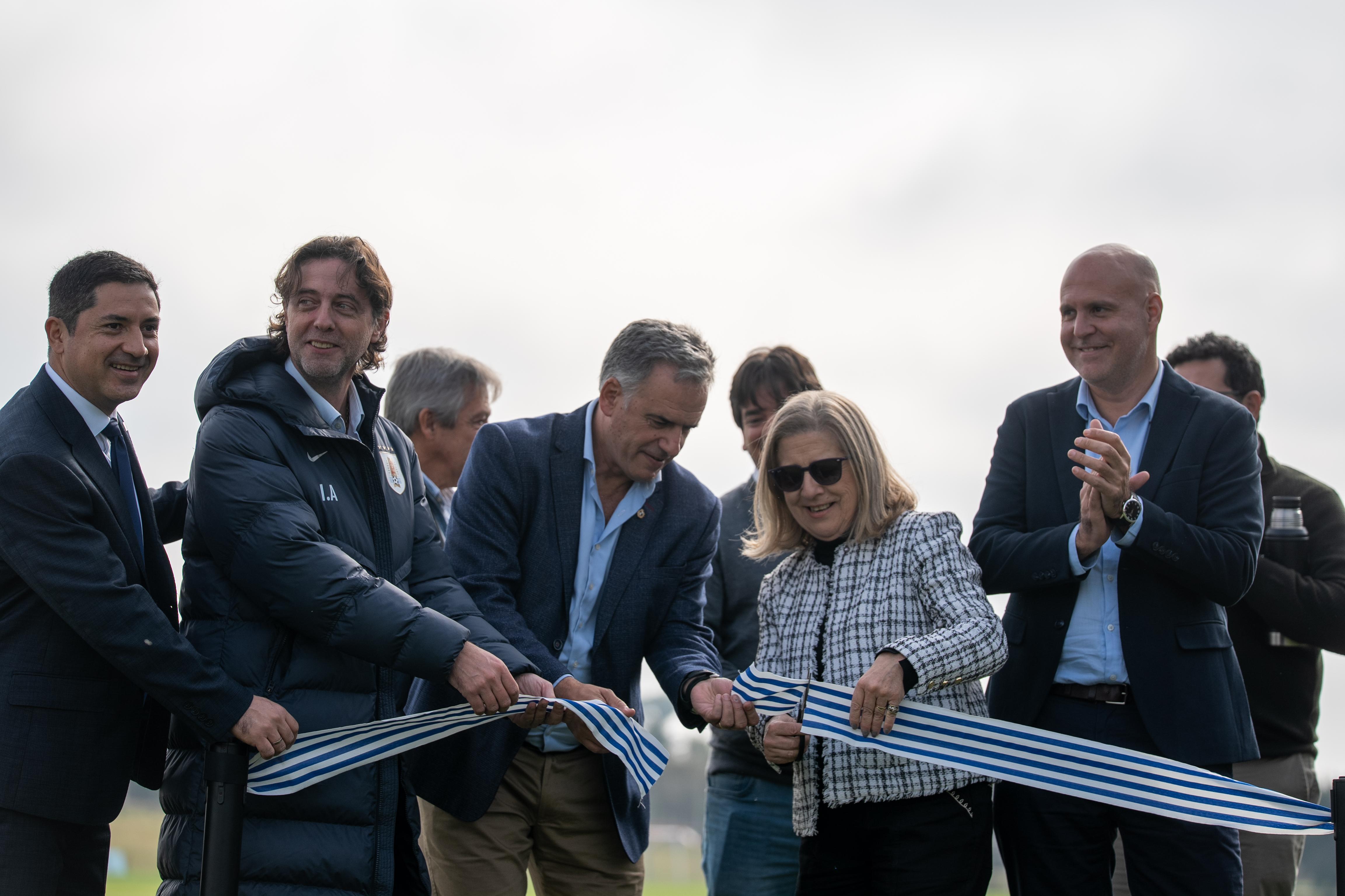 Orsi en inauguración de obras en el Complejo Celeste