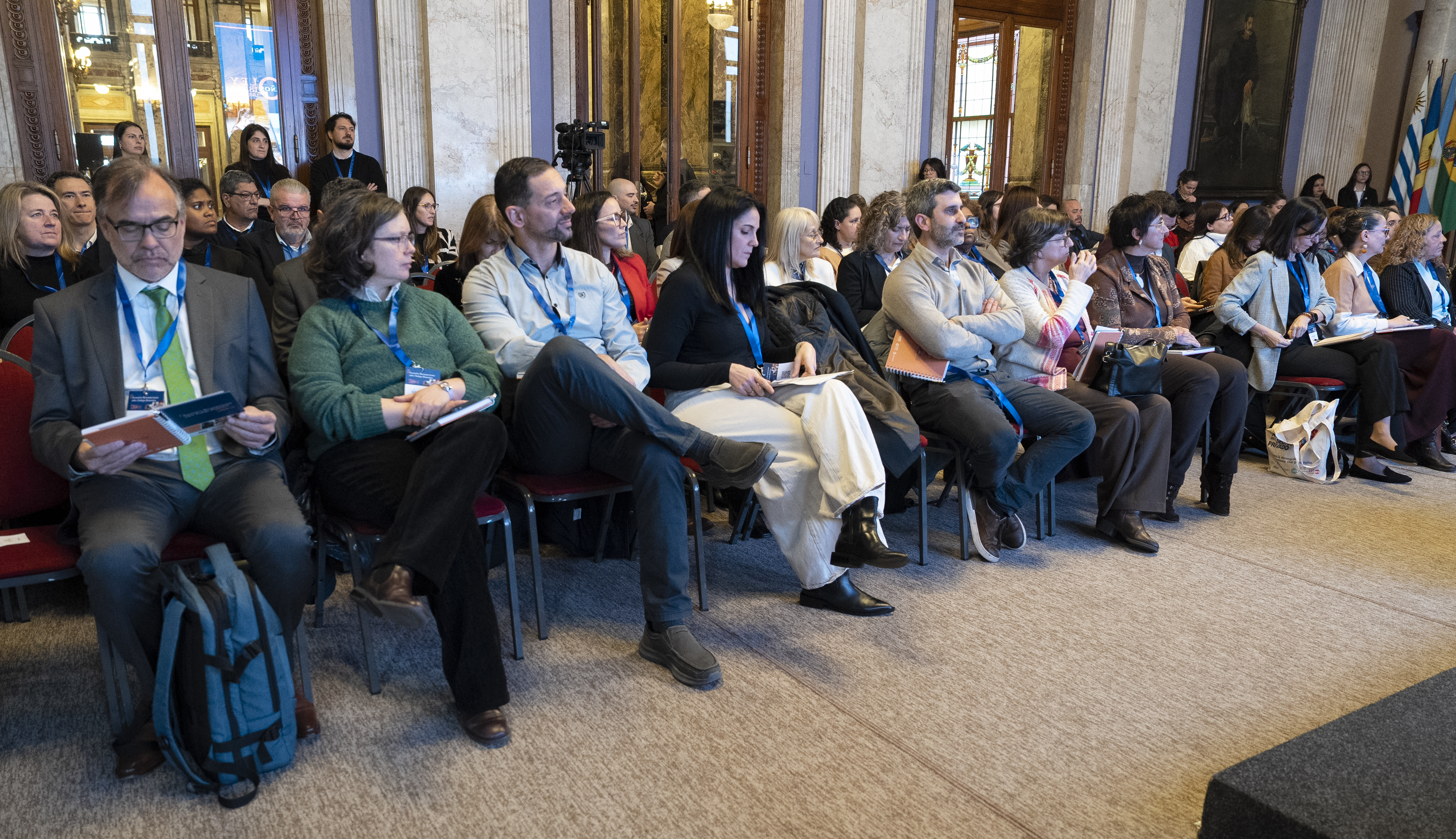 Asistentes al el Primer Encuentro Iberoamericano sobre Trabajo Doméstico