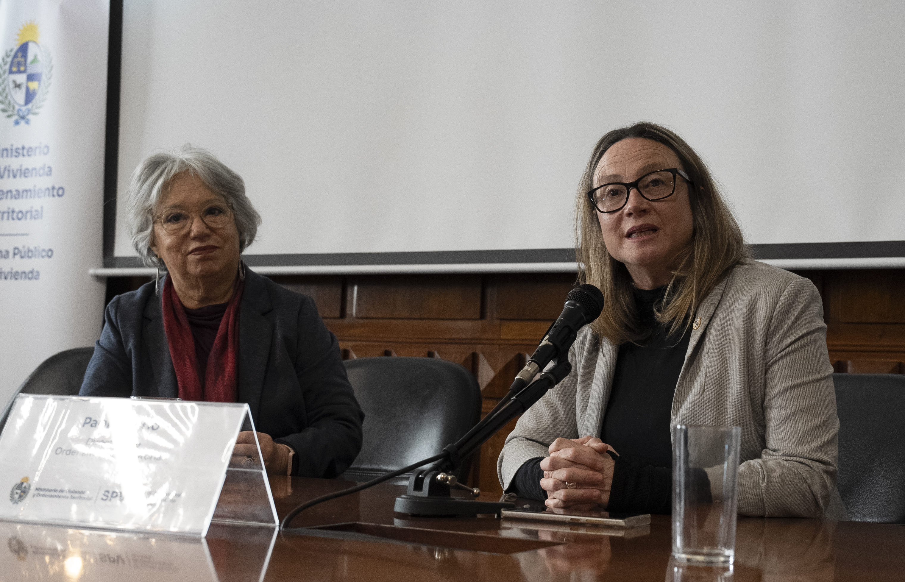 Mónica Xavier y Paola Florio