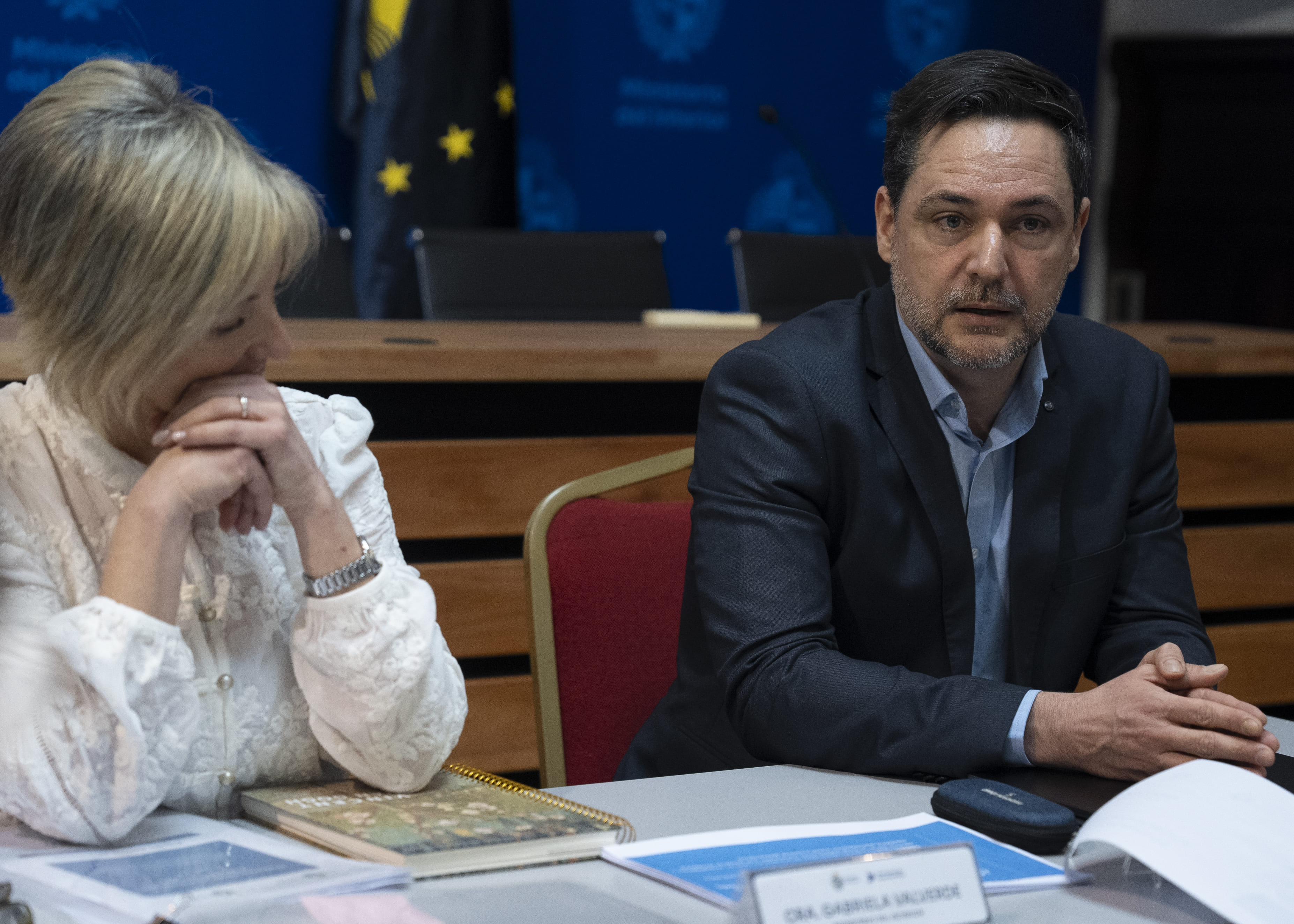 Gabriela Valverde y Emiliano Rojido