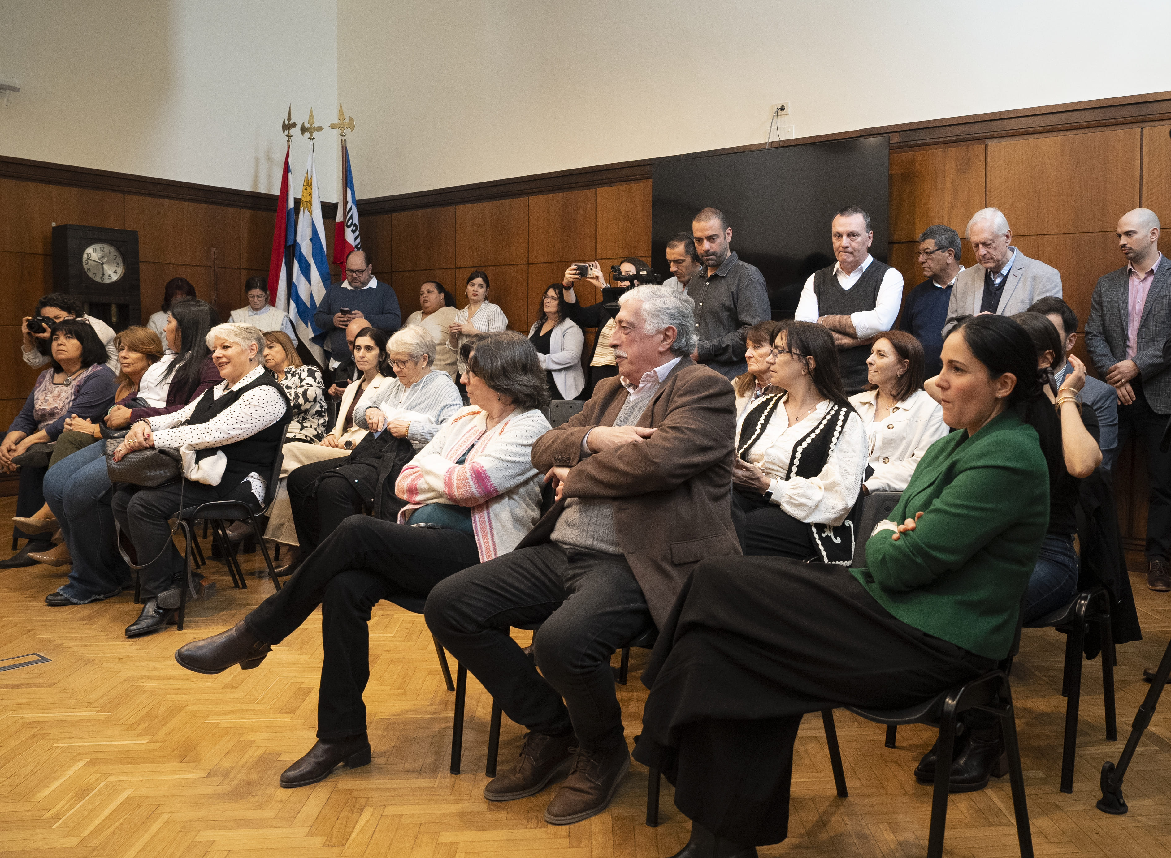 Celebración de los 34 años de representantes sociales en el directorio del BPS