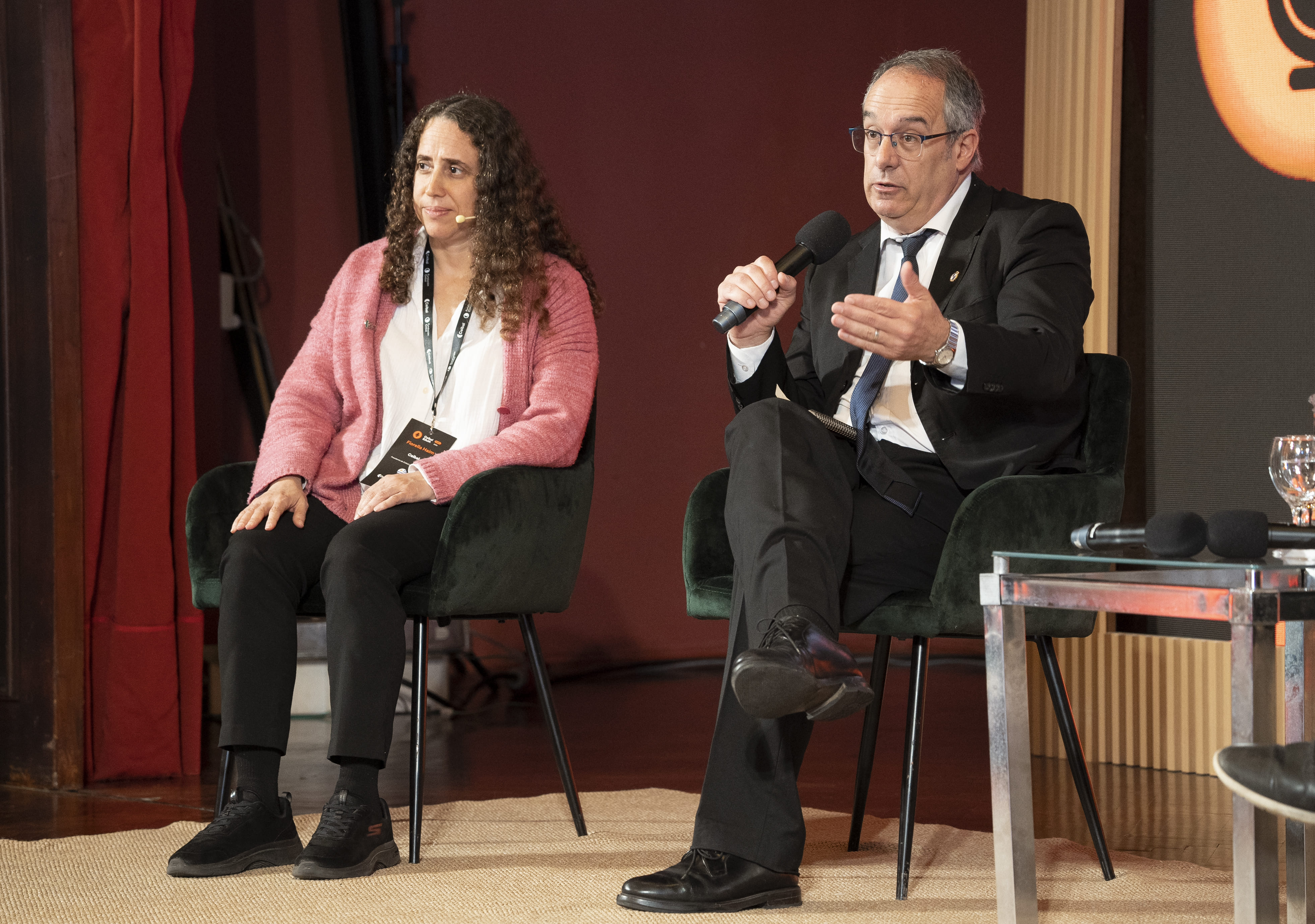 Fiorella Haim y José Carlos Mahía