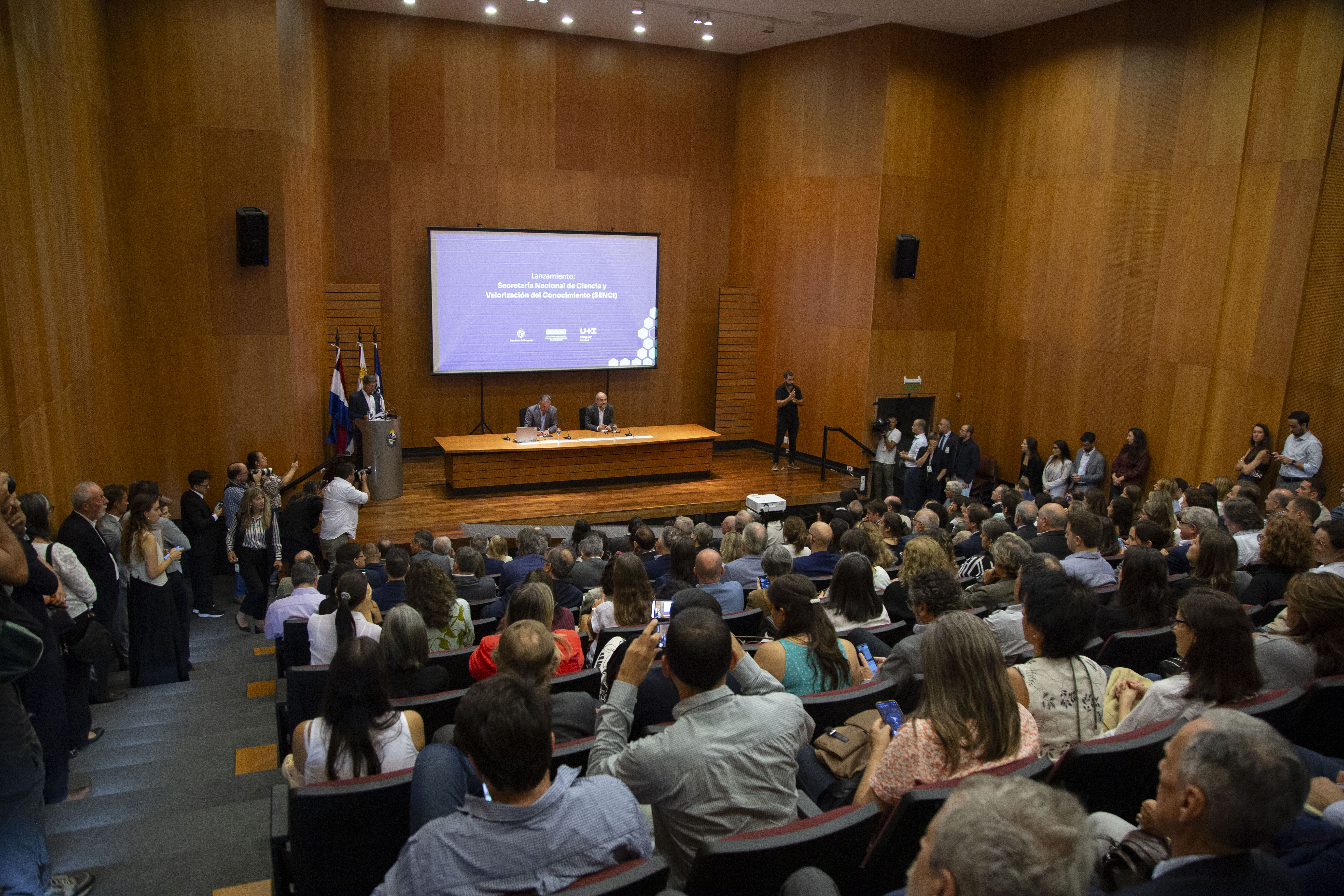 Acto de presentación de la Senci