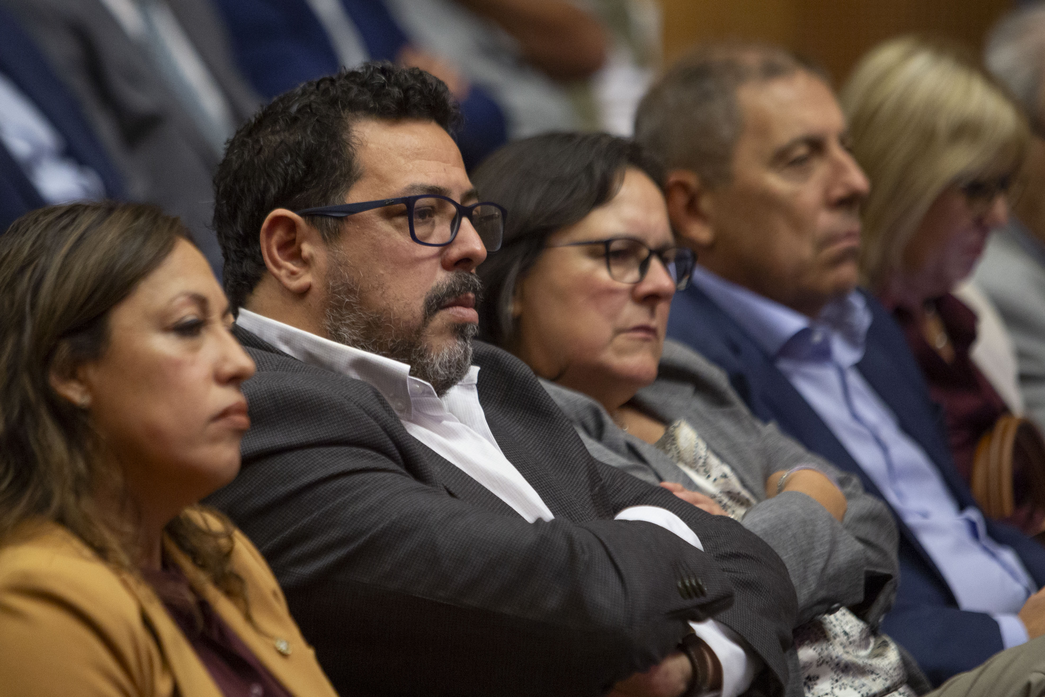 Autoridades en la presentación de la Senci